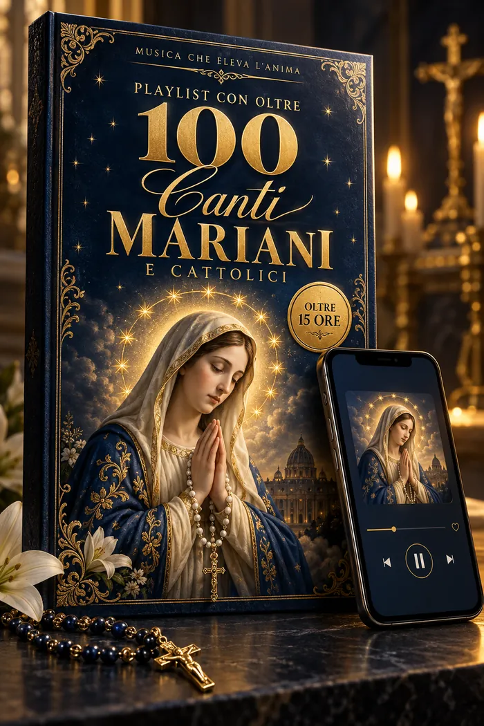 Playlist con oltre 100 canti mariani e cattolici