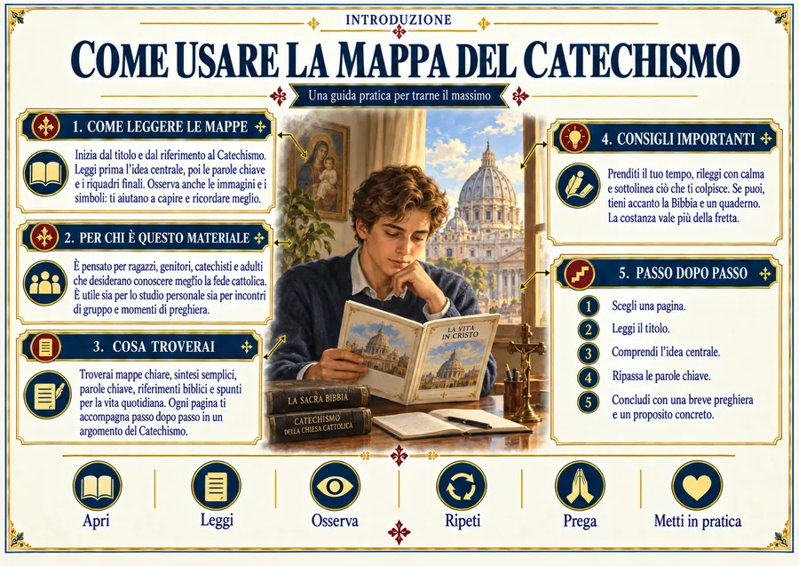 Come usare La Mappa del Catechismo